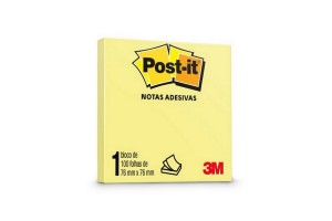 POST-IT 3M REFIL POP-UP 76X76MM AMARELO  100F