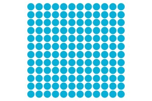 ETIQUETA ADESIVA TP19 19MM AZUL CLARO C/ 210