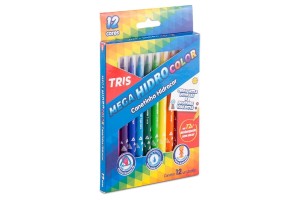 CANETINHA HIDROCOR TRIS 12 CORES