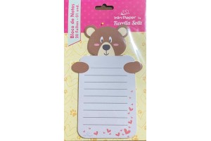 BLOCO ADESIVO STICKER CUTE 20 FLS 1 UNIDADE CAPAS SORTIDAS