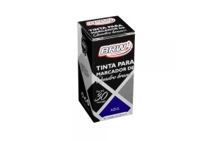 TINTA PARA MARCADOR QUADRO BRANCO BRW 20ML AZUL