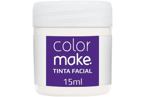 PINTURA FACIAL LIQUIDA COLOR MAKE 15ML BRANCA