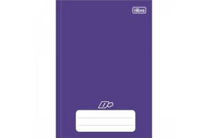 CADERNO BROCHURA CAPA DURA UNIVERSITARIO TILIBRA D+ ROXO 96FLS